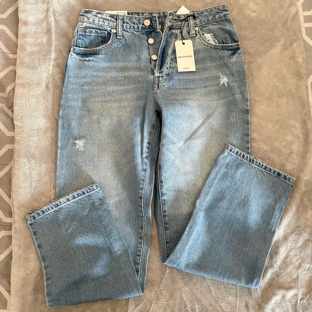 Forever 21 Women Boyfriend Jeans Size 27